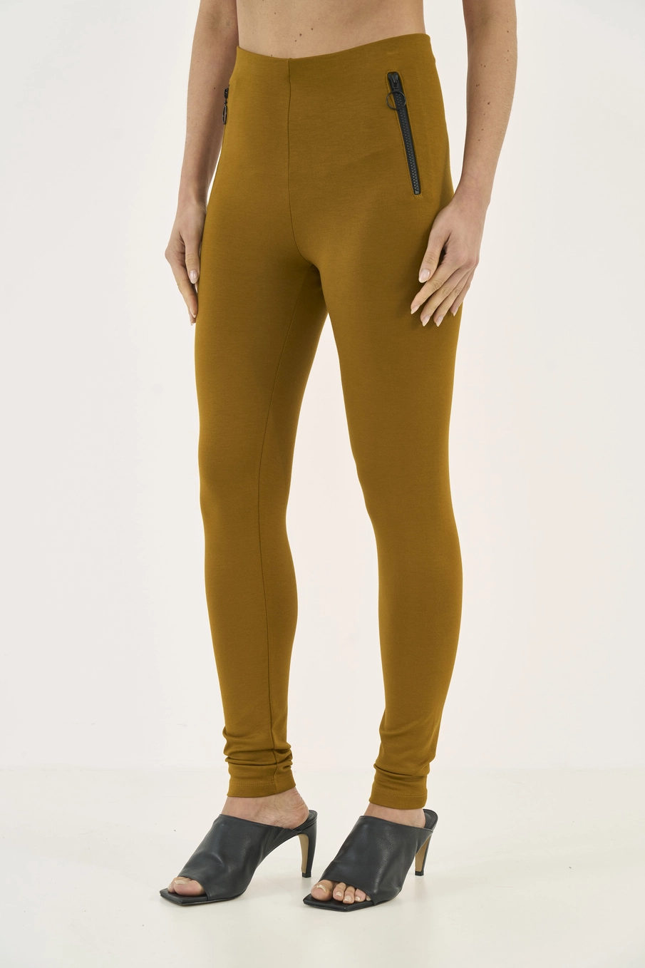 Calca Malha 1 Feminino Colcci Marrom