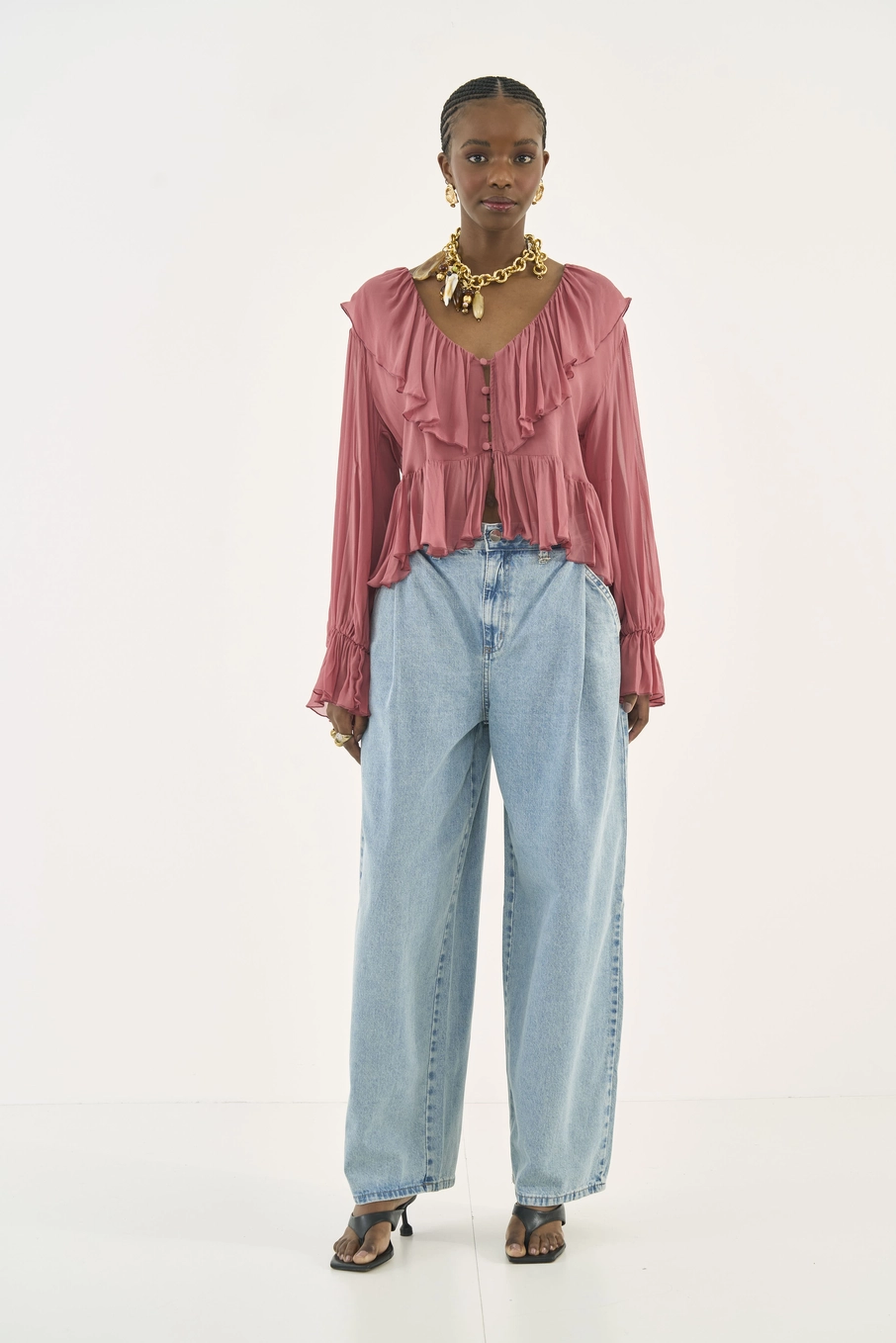 Calça Jeans Leoni Wide Leg | Colcci