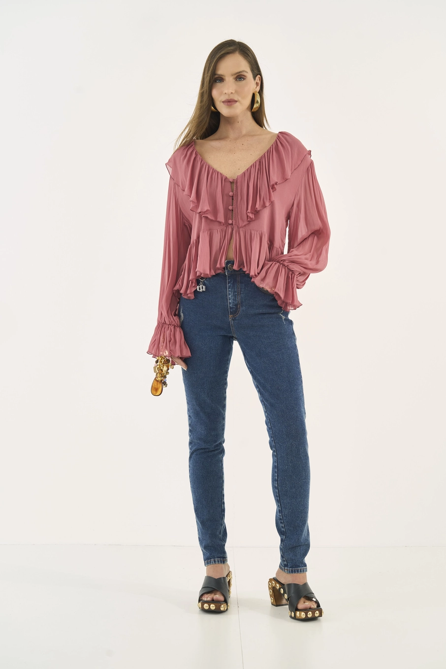 Calça Jeans Bia Skinny Índigo