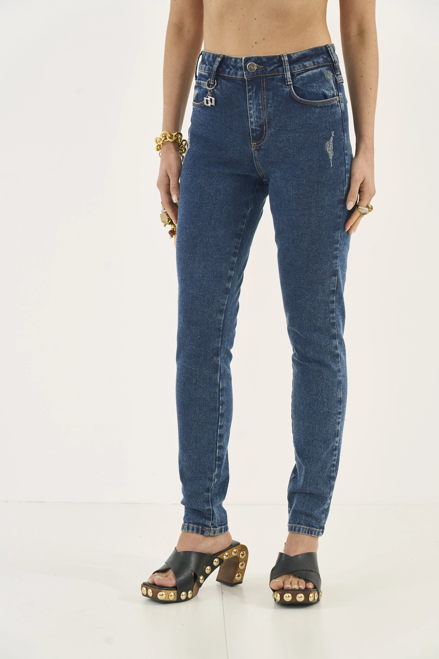 Calça Jeans Bia Skinny Índigo