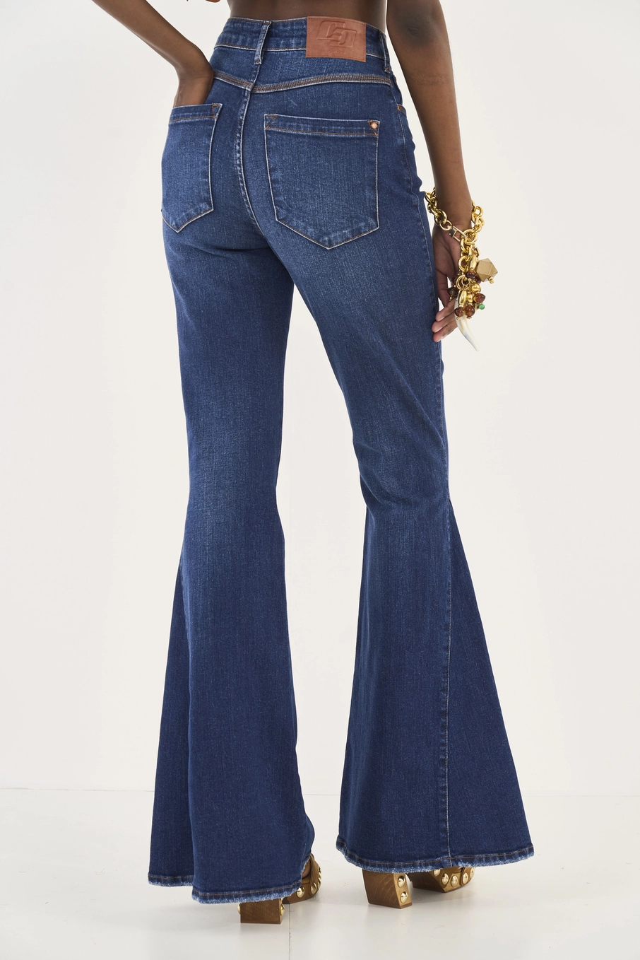 Calça Jeans Kendall Flare Índigo