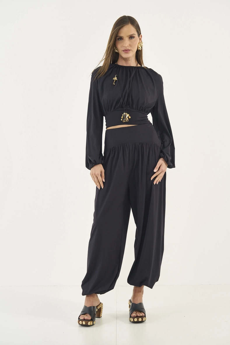 Calça Jogger Cintura Alta