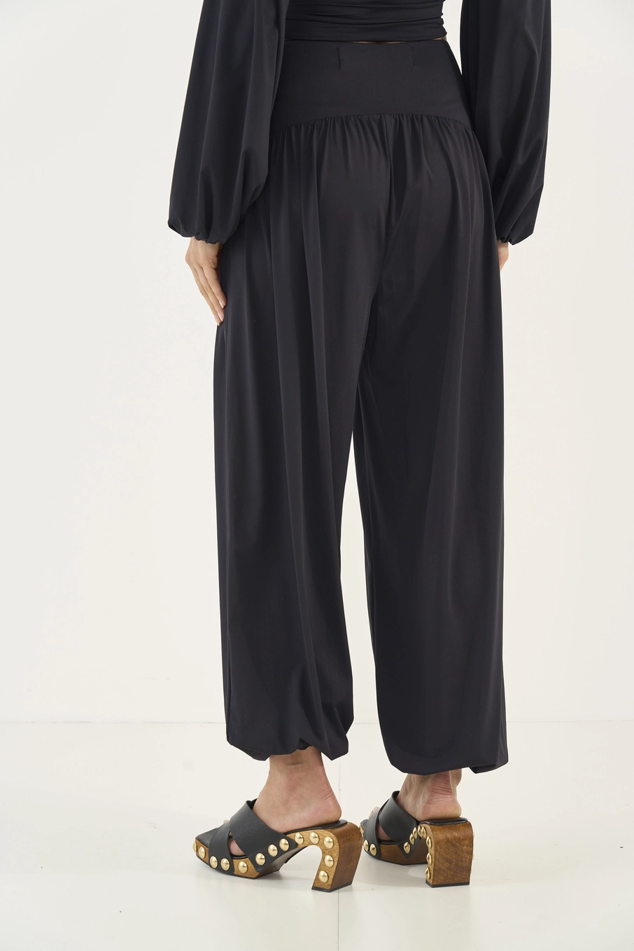Calça Jogger Cintura Alta Preto