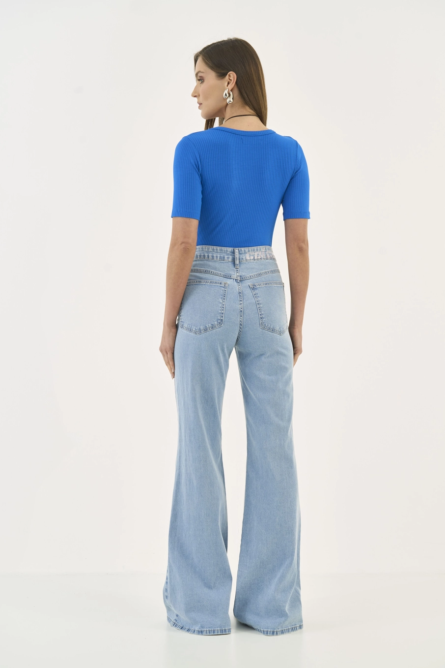 Calça Jeans Bruna Flare Índigo