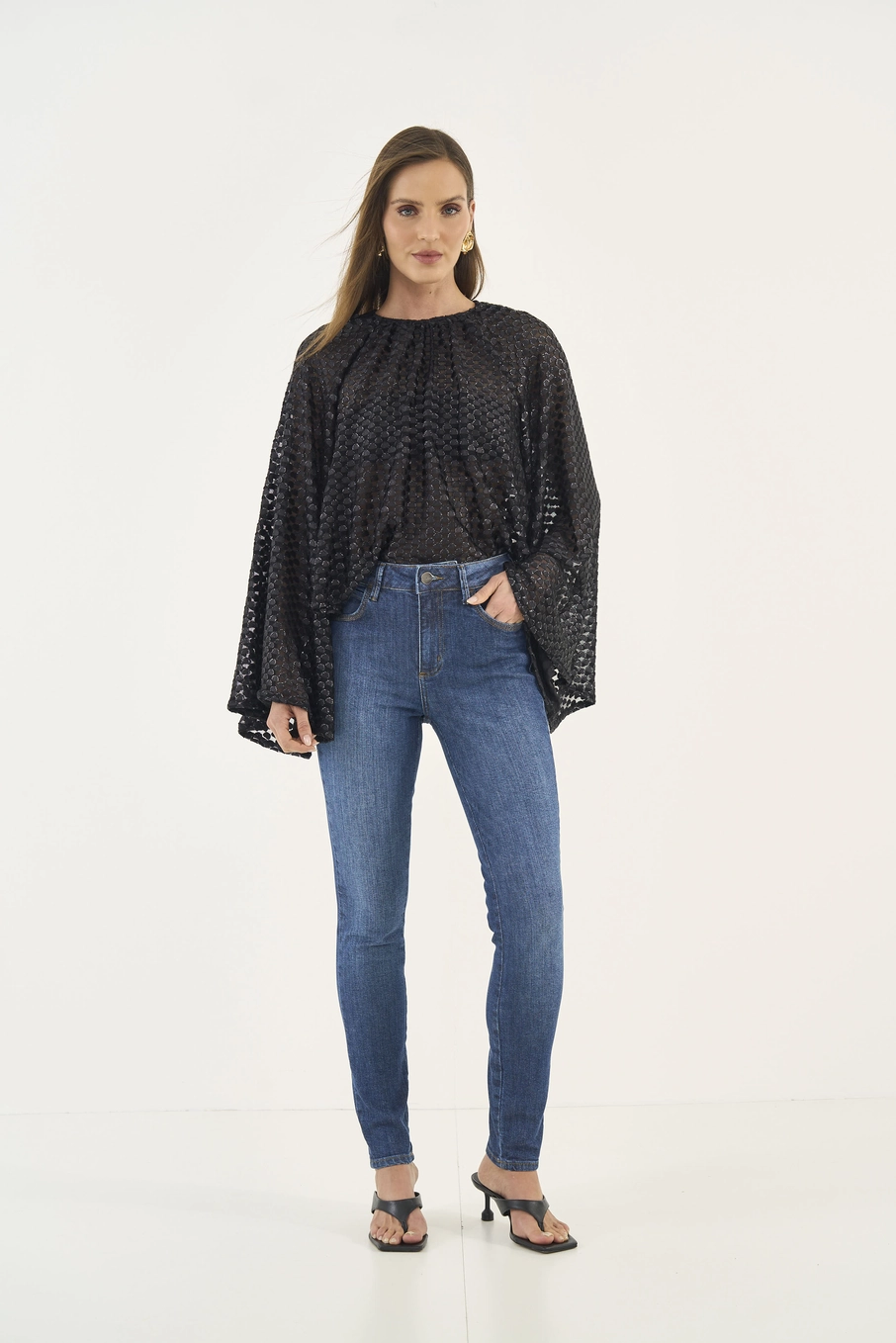 Calça Jeans Skinny Bia Índigo
