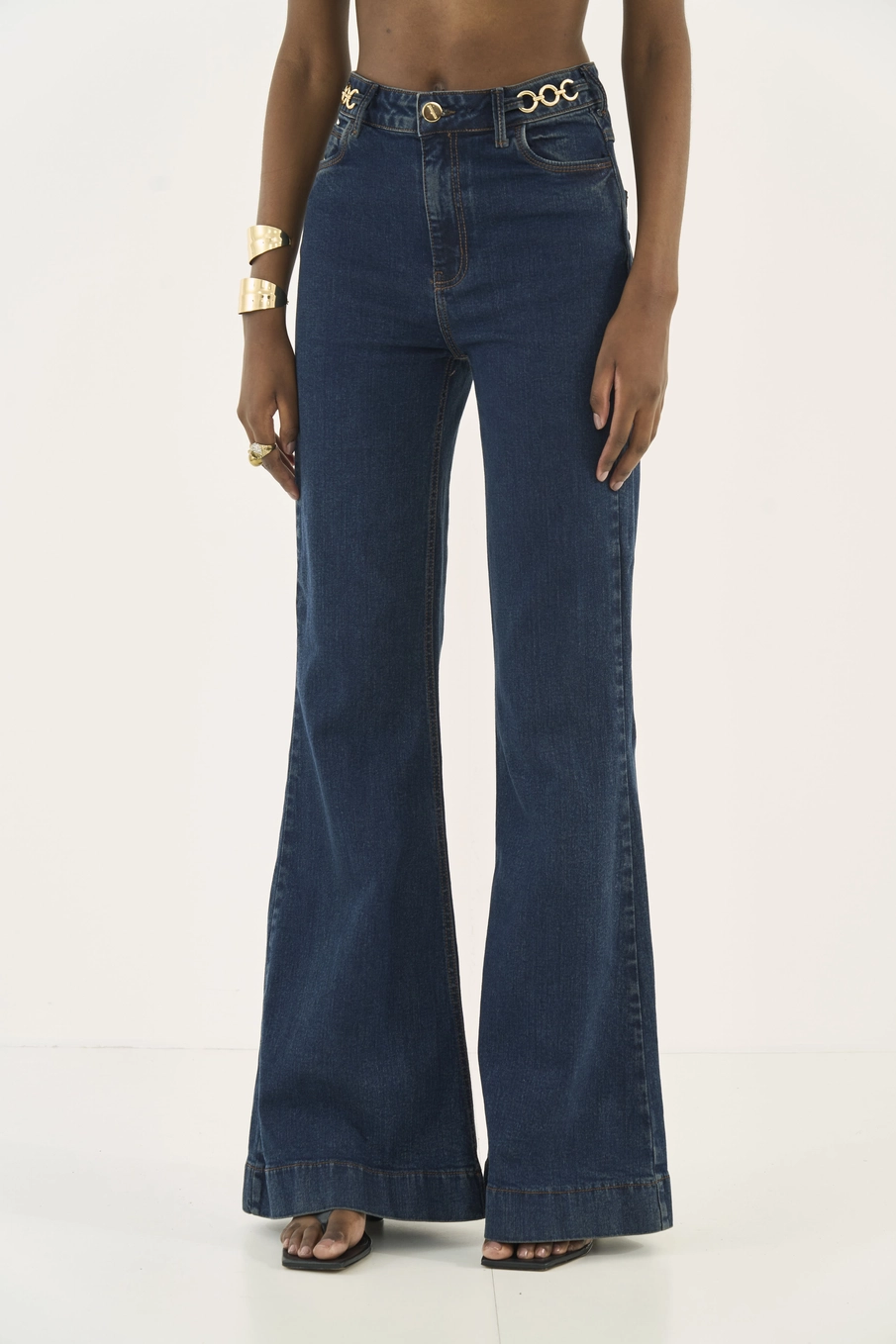 Calça Jeans Bruna Flare Índigo