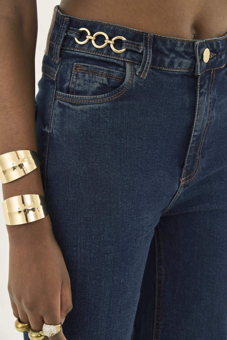 Calça Jeans Bruna Flare Índigo
