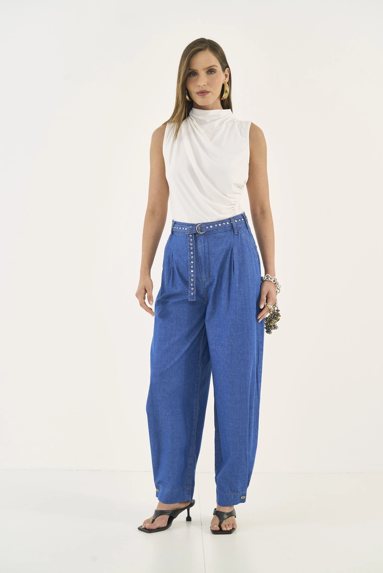 Calça Jeans Joana Slouchy