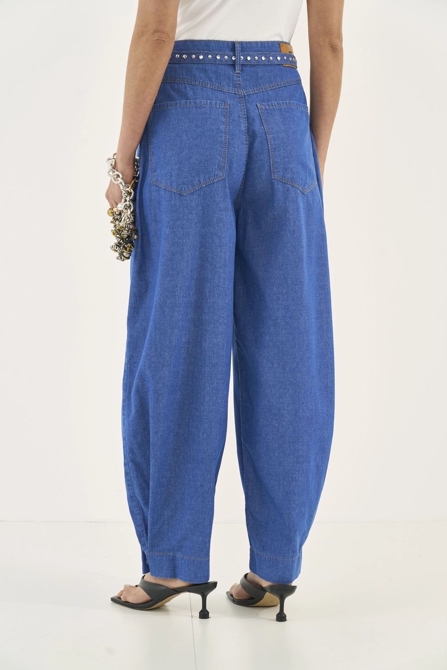 Calça Jeans Joana Slouchy Índigo