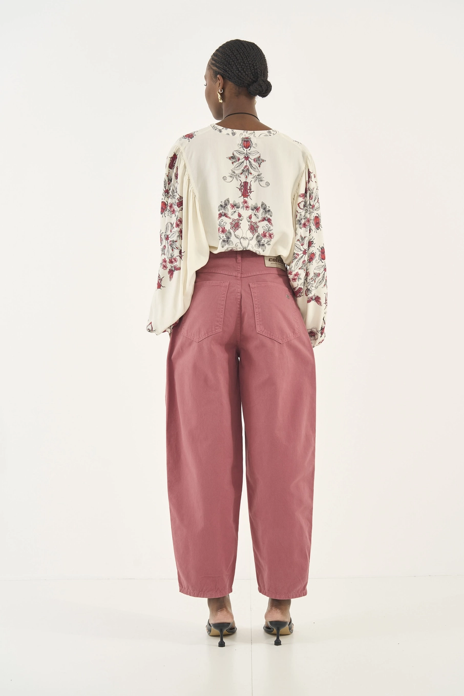 Calca Sarja  Feminino Colcci Rosa