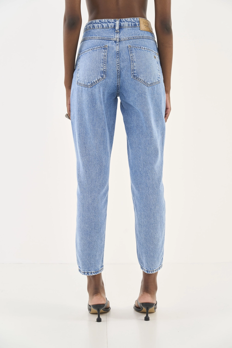 Calça Jeans Bruna Mom Índigo