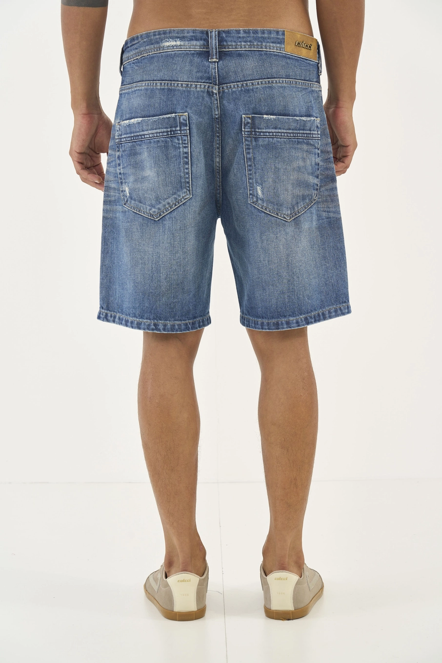 Bermuda Jeans Loose Índigo