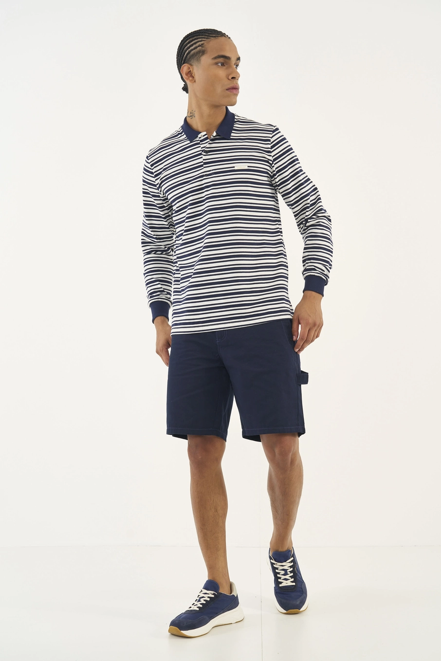 Bermuda Sarja Comfort Azul