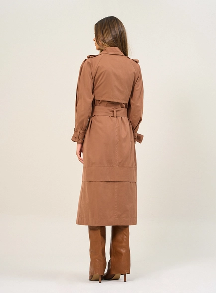 Casaco Feminino Trench Com Cinto