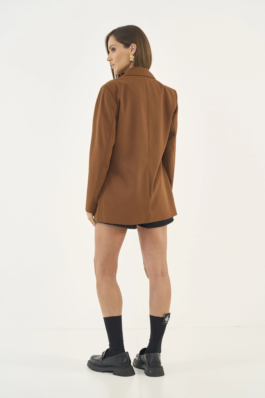Short Jeans Jade Justo Indigo Preto