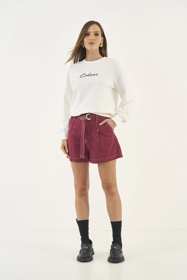 Short Sarja  Feminino Colcci