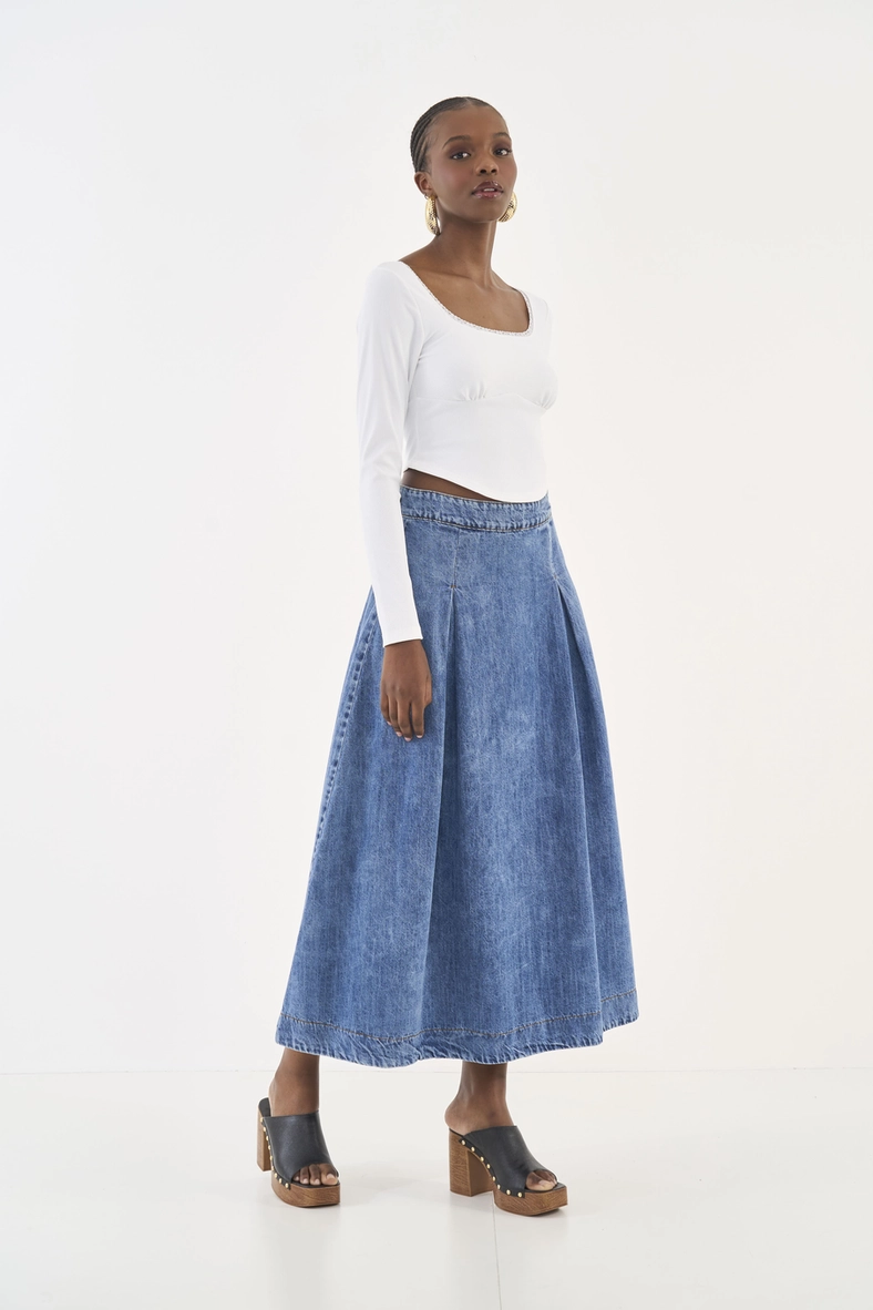 Saia Jeans