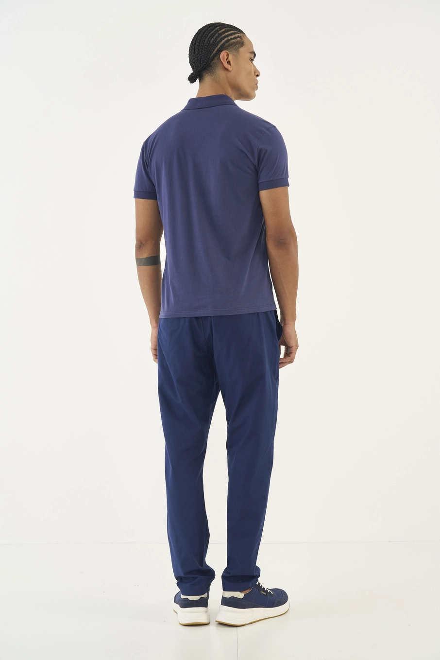 Polo Comfort Basic Azul