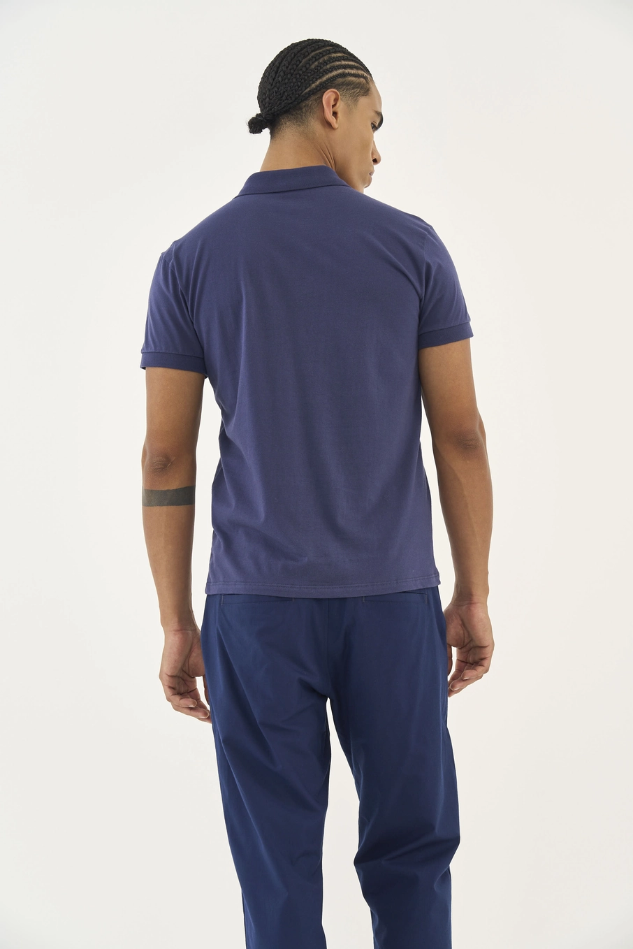 Polo Comfort Basic Azul