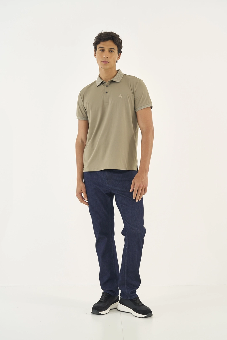 Polo Masculina Comfort