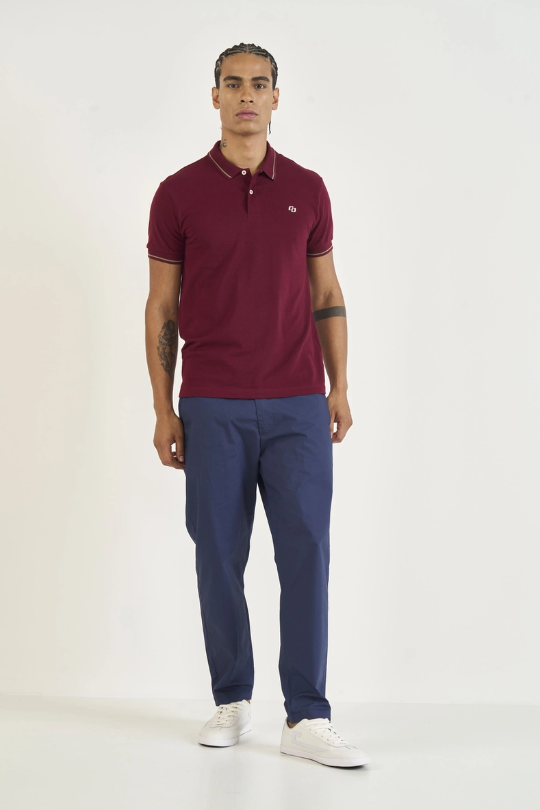 Polo Masculina Com C Duplo