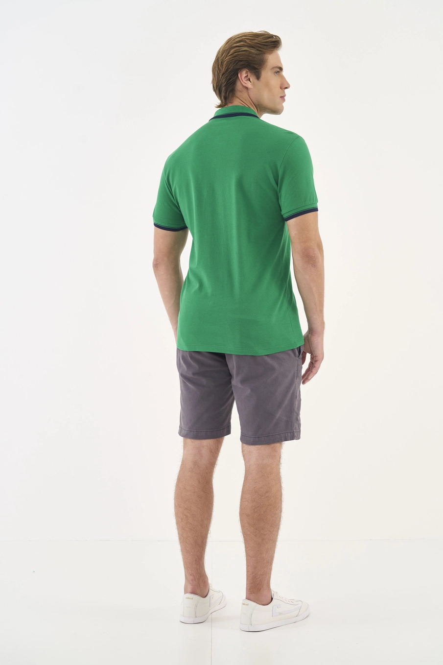 Polo Slim Comfy Verde