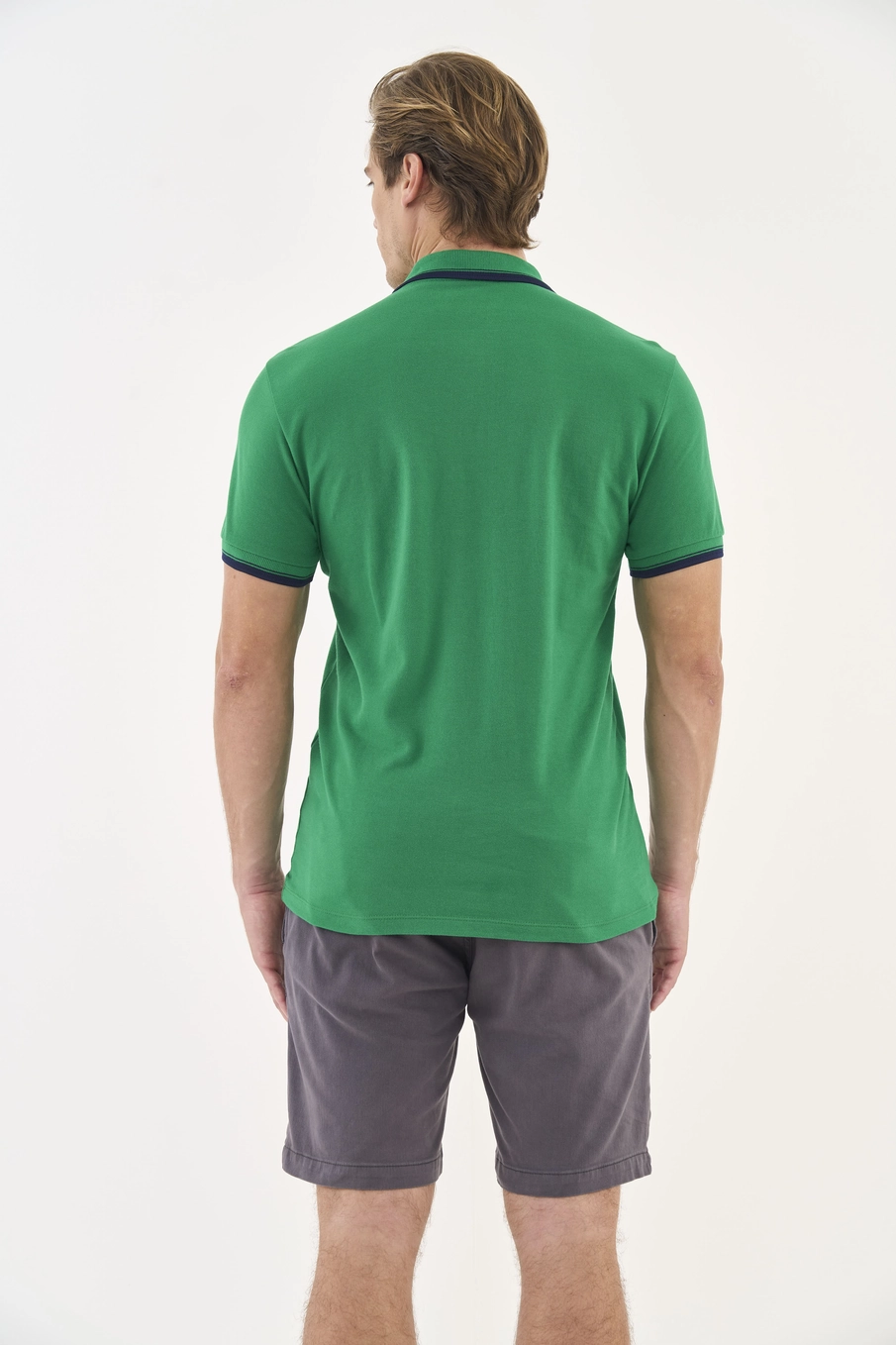 Polo Slim Comfy Verde