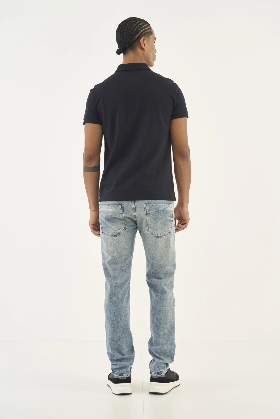 Polo Comfort Basic Preto