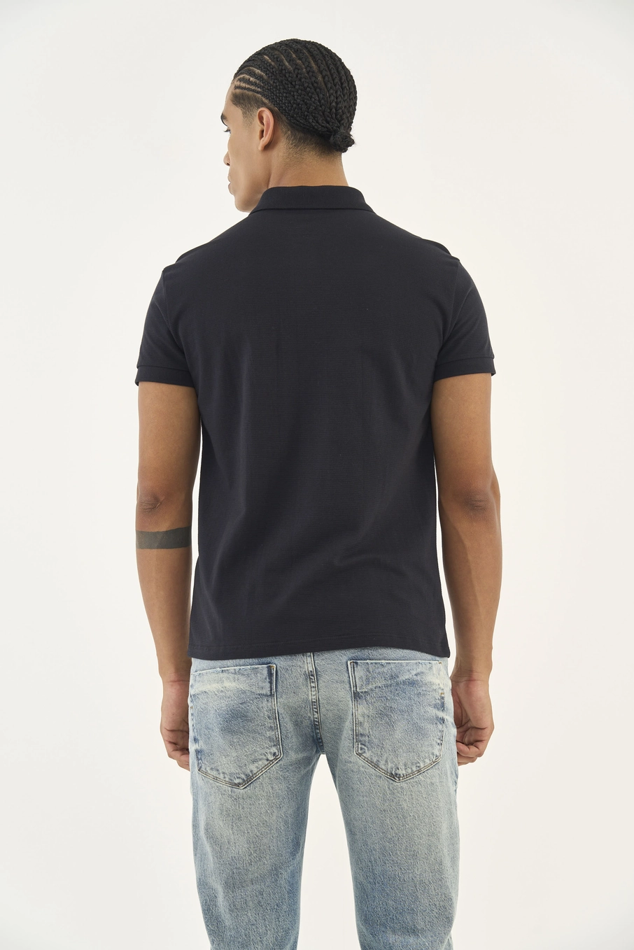 Polo Comfort Basic Preto