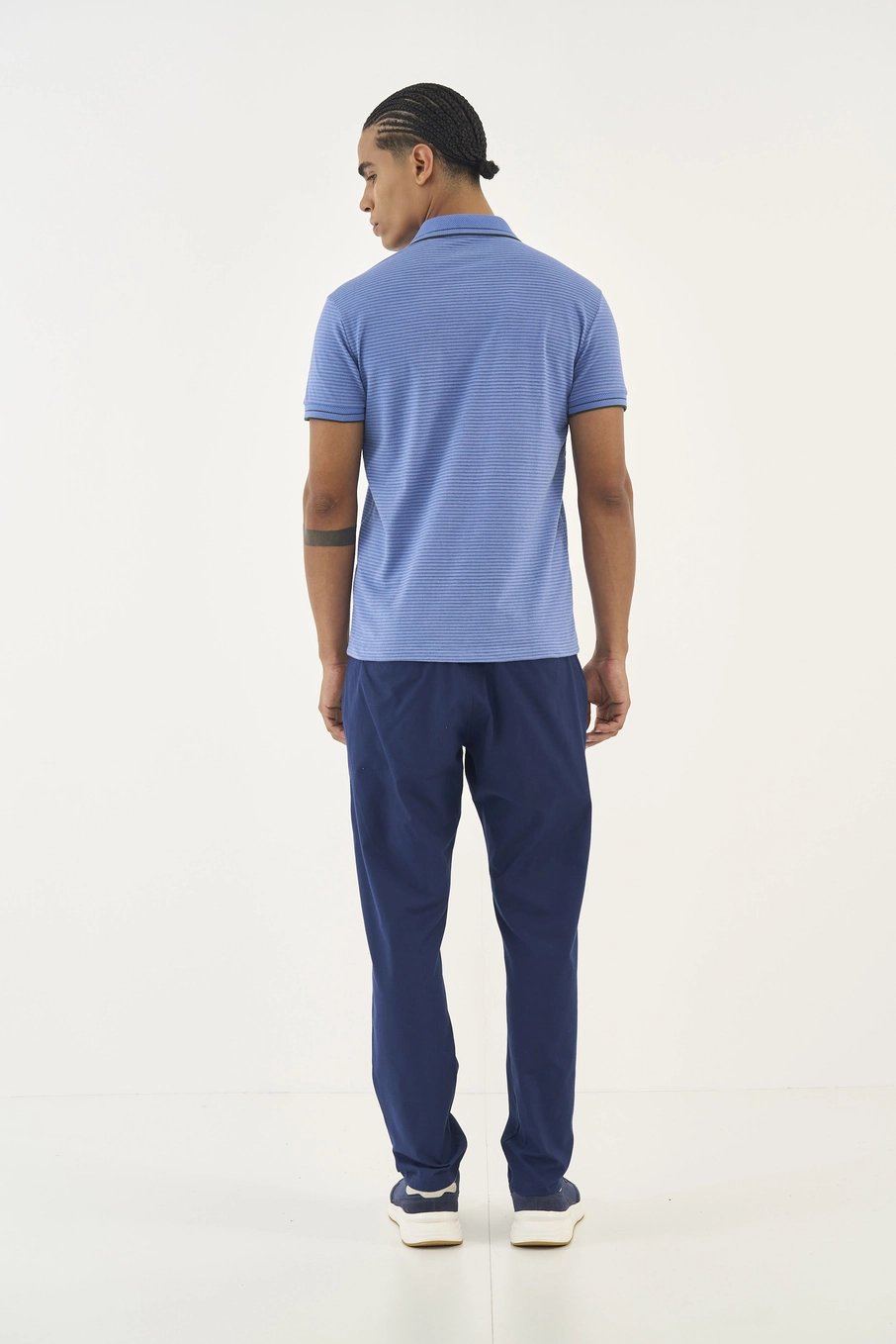 Polo Listrada Comfort Azul