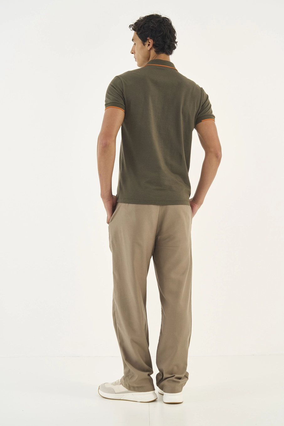 Polo Comfort Basic Verde