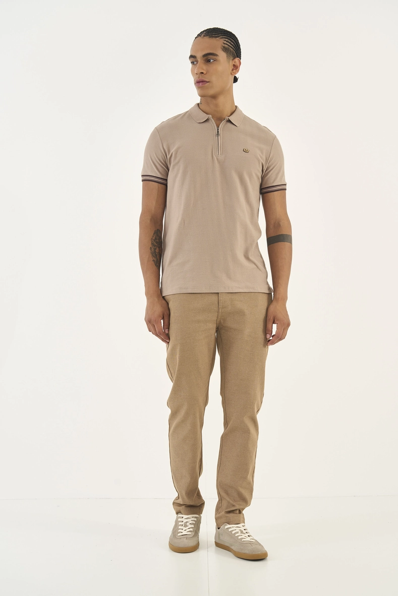 Polo Masculina Slim