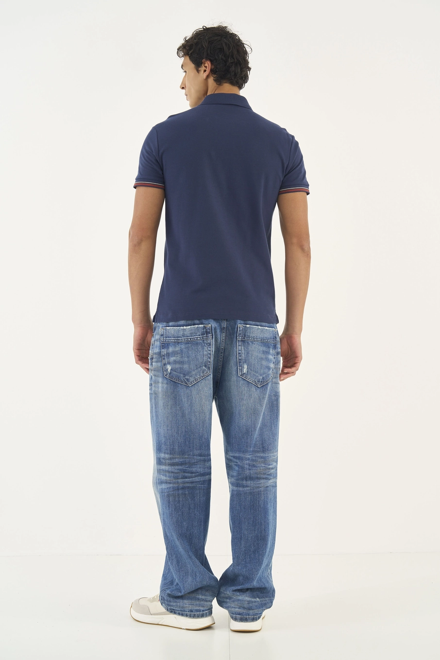 Polo Basic Comfort Azul