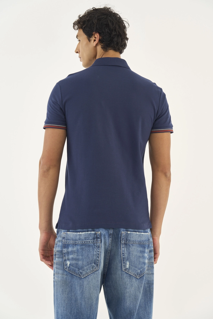 Polo Basic Comfort Azul