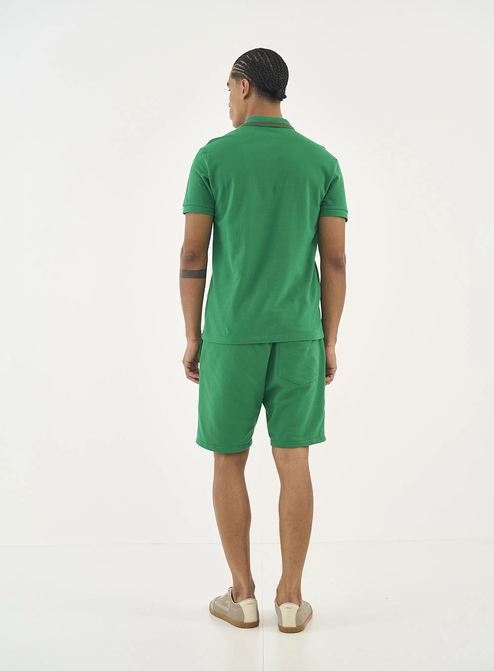 Polo Com Bordado C Duplo Verde