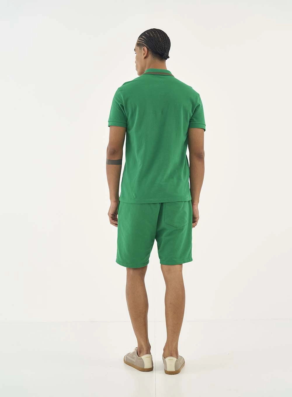 Polo Com Bordado C Duplo Verde