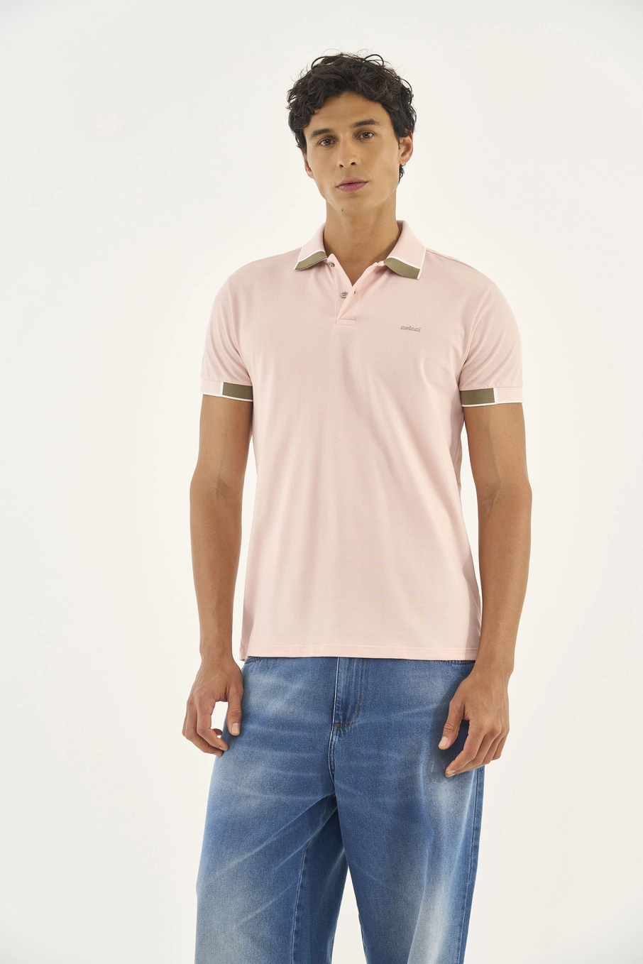 Polo Basic Comfort Rosa