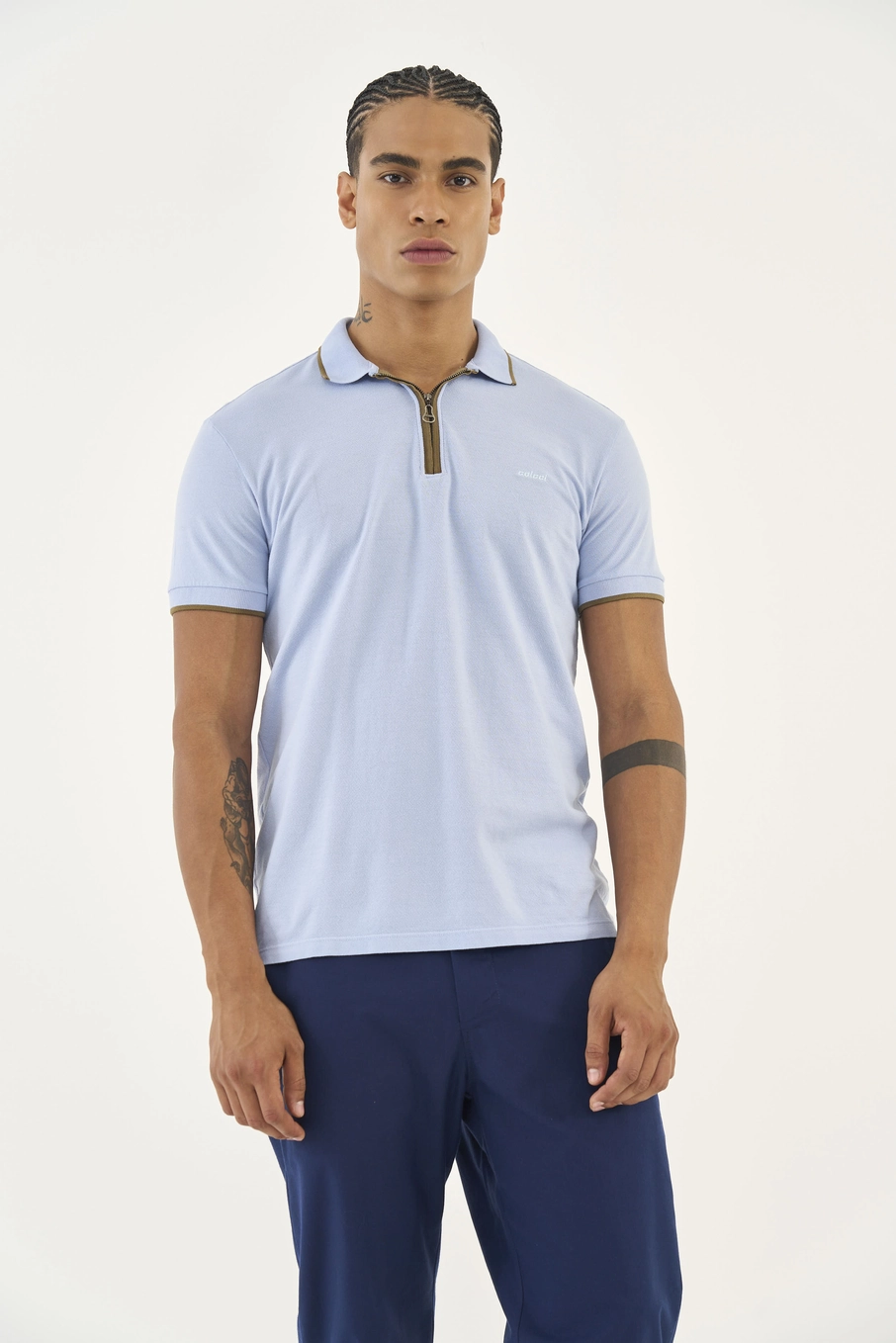 Polo Colcci Azul Cashmere