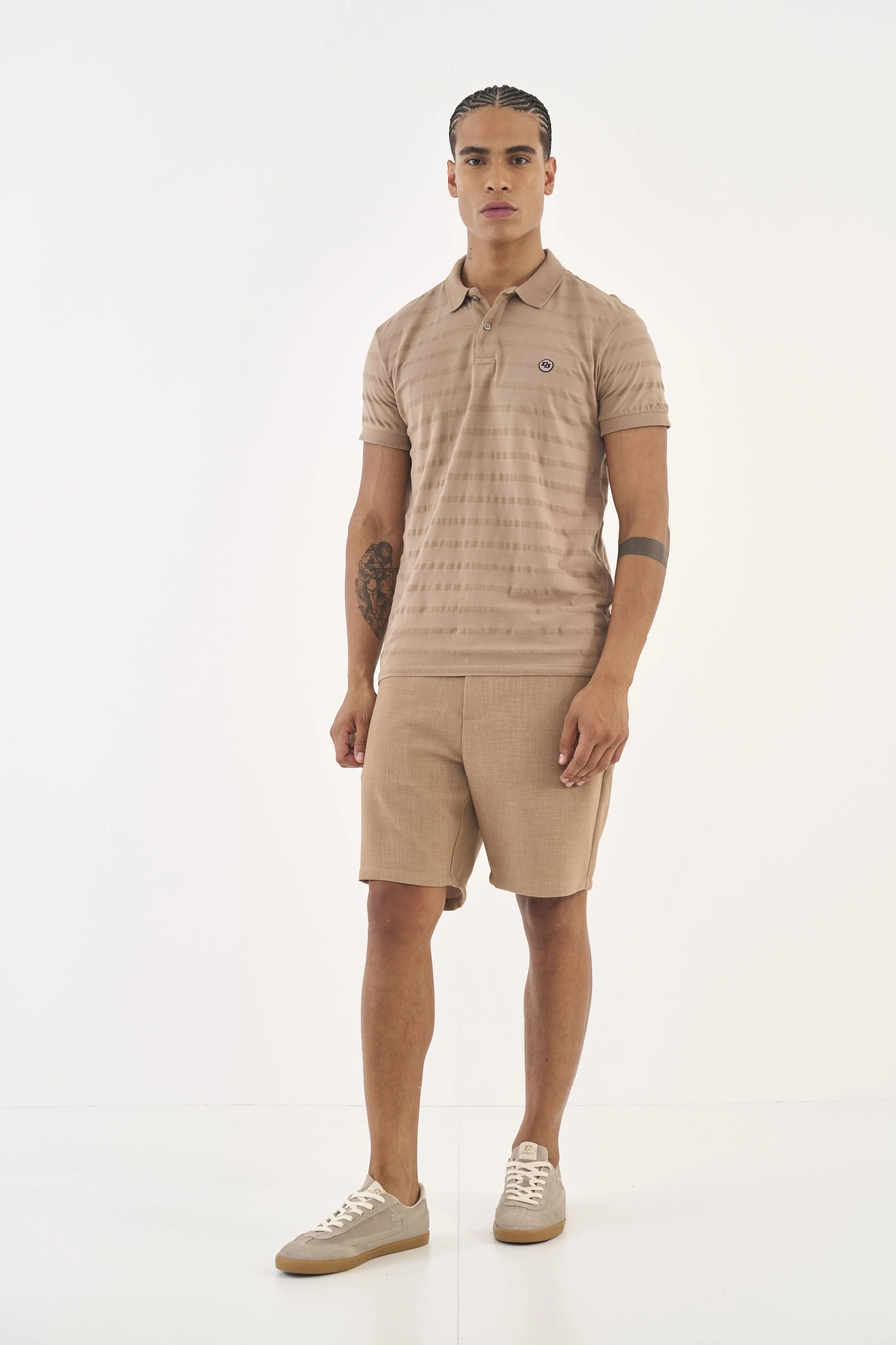 Camiseta Slim Manga Curta Com Estampa | Colcci
