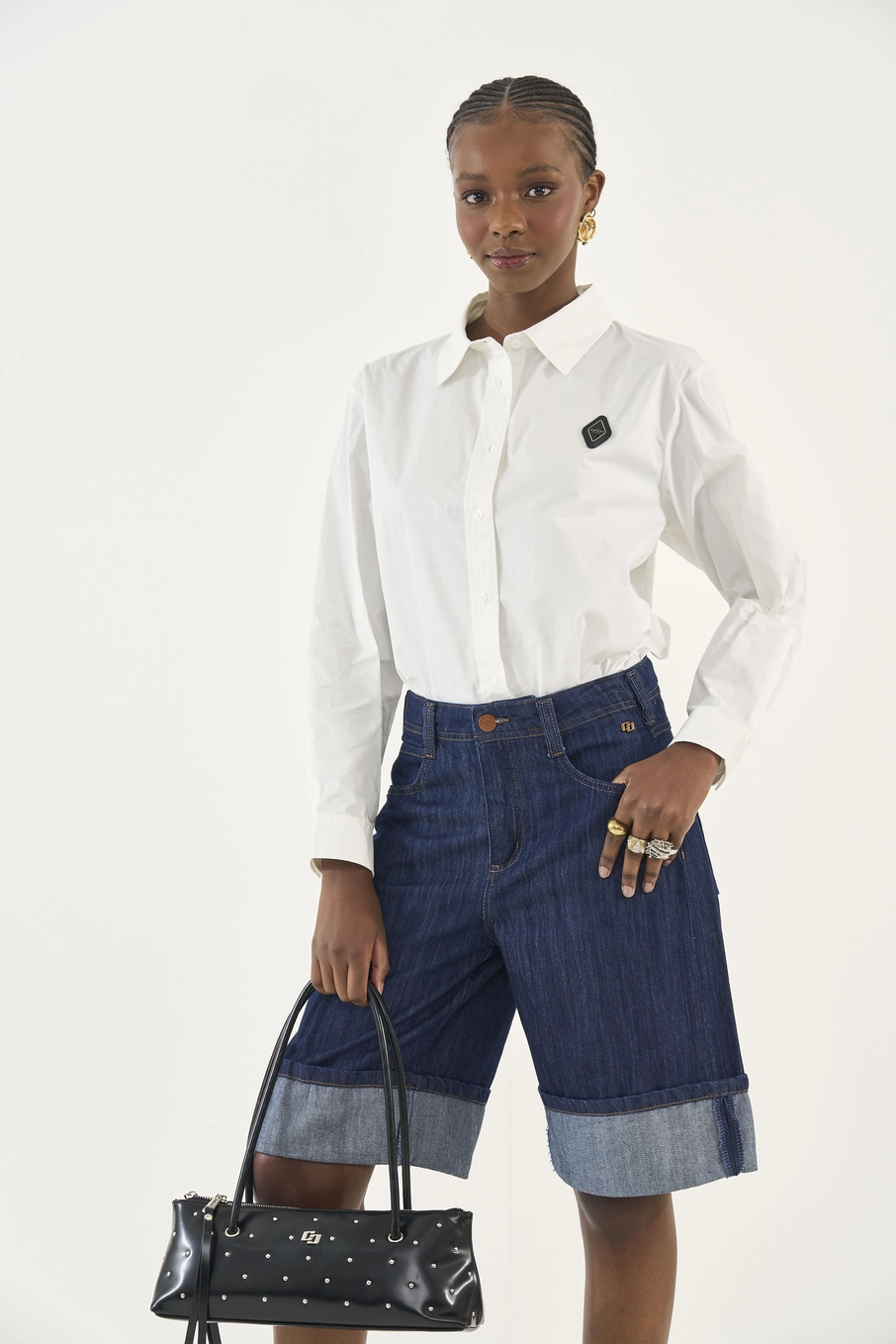 Camisa Comfort Manga Longa Off Shell