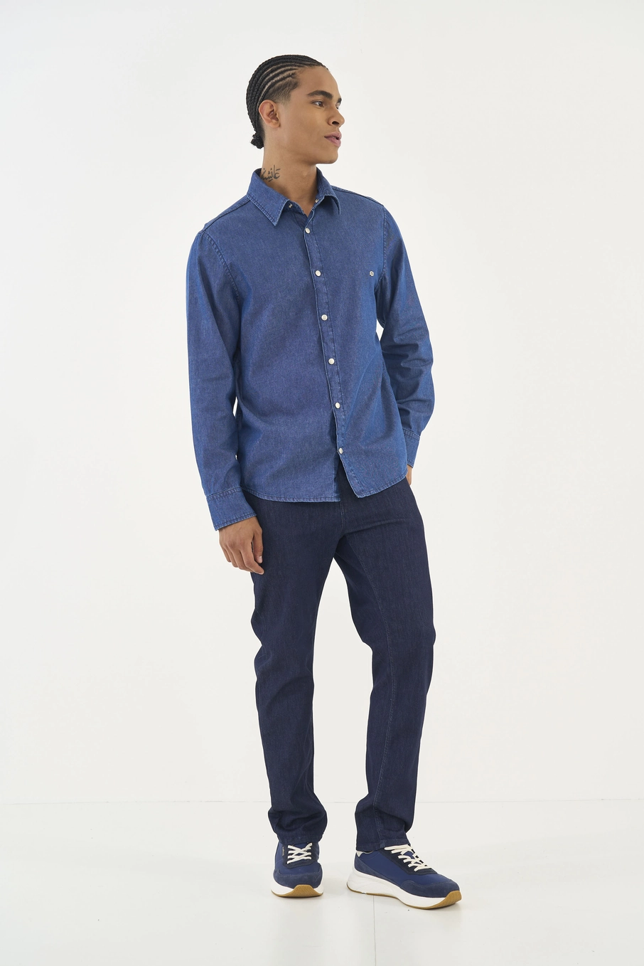 Camisa Jeans Thulio Índigo
