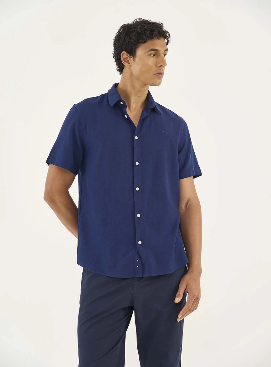 Camisa Manga Curta Relax