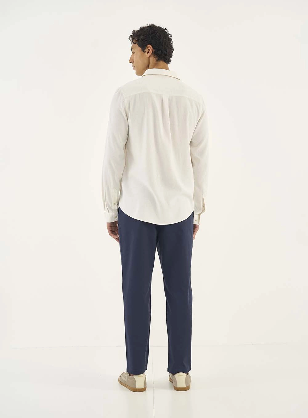 Camisa Masculina Manga Longa Relax Off Shell