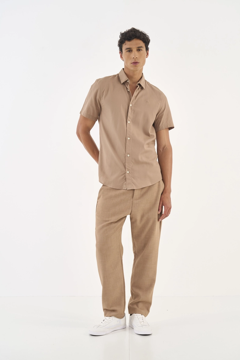 Camisa Tecido Plano  Masculino Colcci