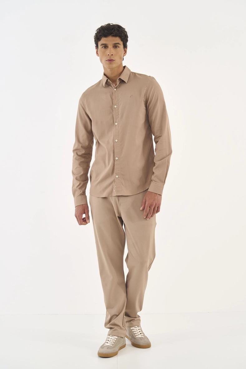 Camisa Tecido Plano  Masculino Colcci