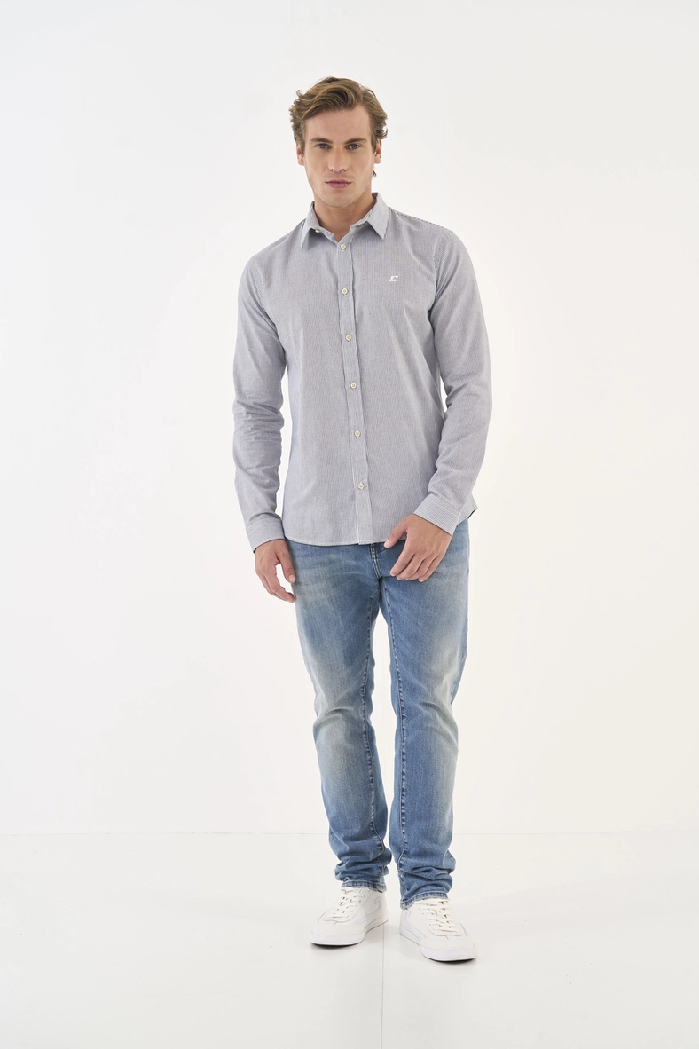 Camisa Tecido Plano  Masculino Colcci