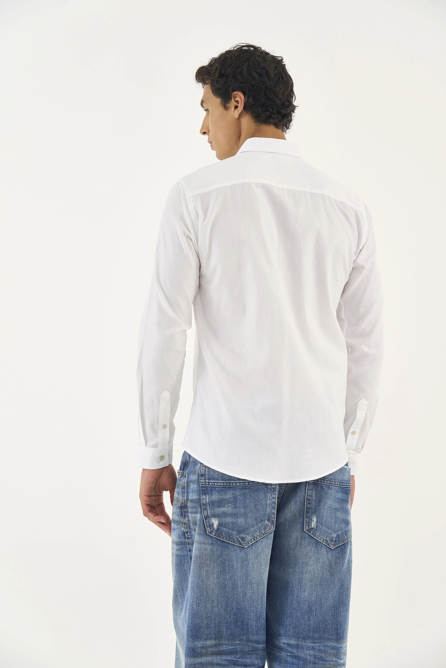 Camisa Work Fit Basic Branco