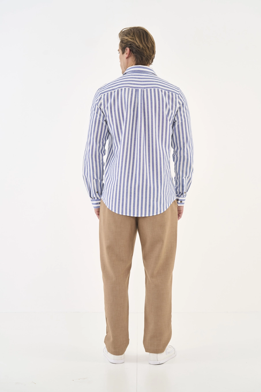 Camisa Listrada Masculina Estampados