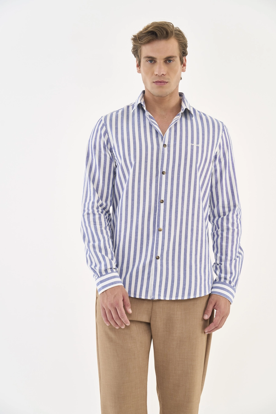 Camisa Listrada Masculina Estampados