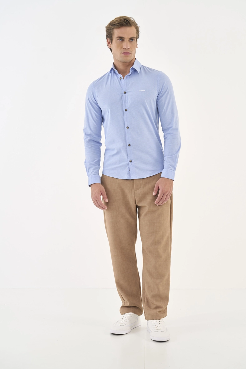 Camisa Listrada Relax Slim